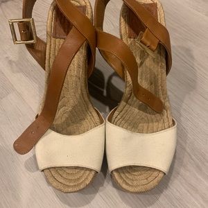 Tory Burch wedge sandals